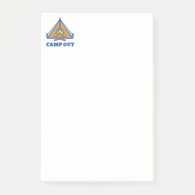 Post-it® Camp hors (Devant)