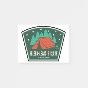 Post-it® Camping forestier national Helena-Lewis et Clark