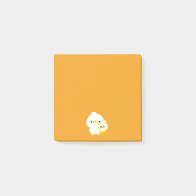 Post-it® Canard Certifié Déjanté (Devant)