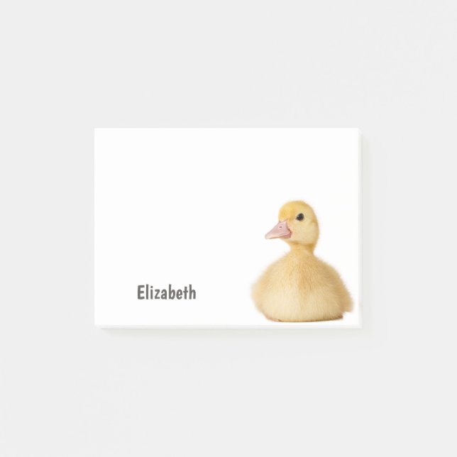 Post-it® Canard mignon nom personnalisé (Devant)
