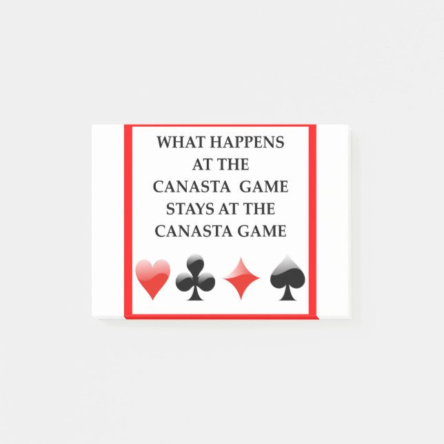 POST-IT® CANASTA (Devant)