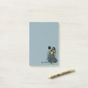 Post-it® Cancer Zodiac Lune Enfant Déesse Danseur du ventre