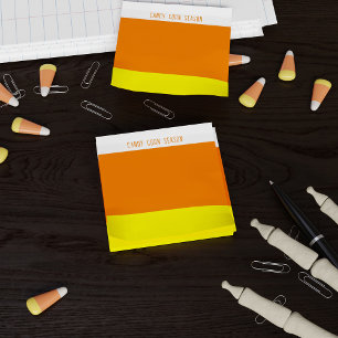 Post-it® Candy Corn Season White Orange Yellow