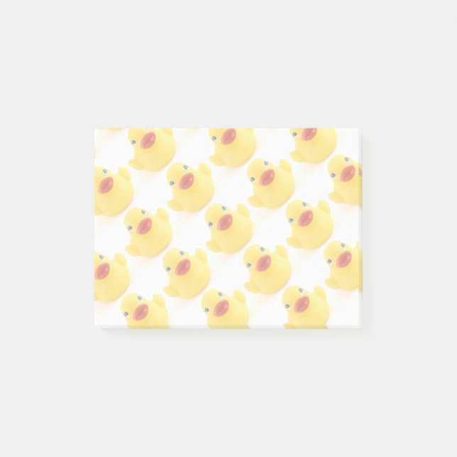 Post-it® Canetons en caoutchouc jaunes (Devant)