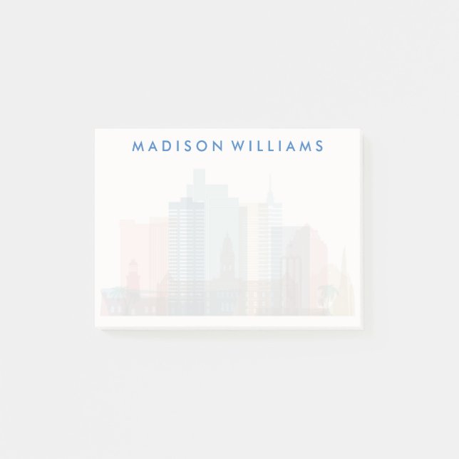 Post-it® Cap, Afrique| Ville Skyline (Devant)