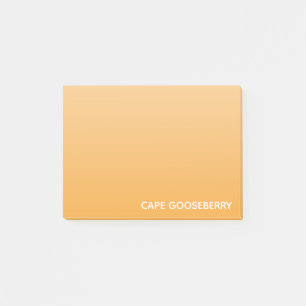 Post-it® Cape Gooseberry yellow color name