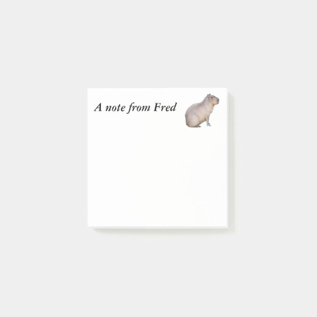 Post-it® Capybara (Devant)