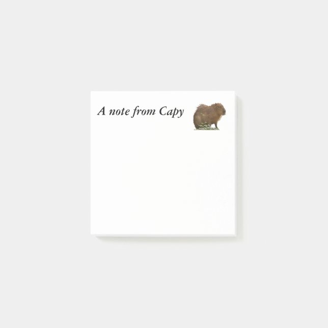 Post-it® Capybara (Devant)