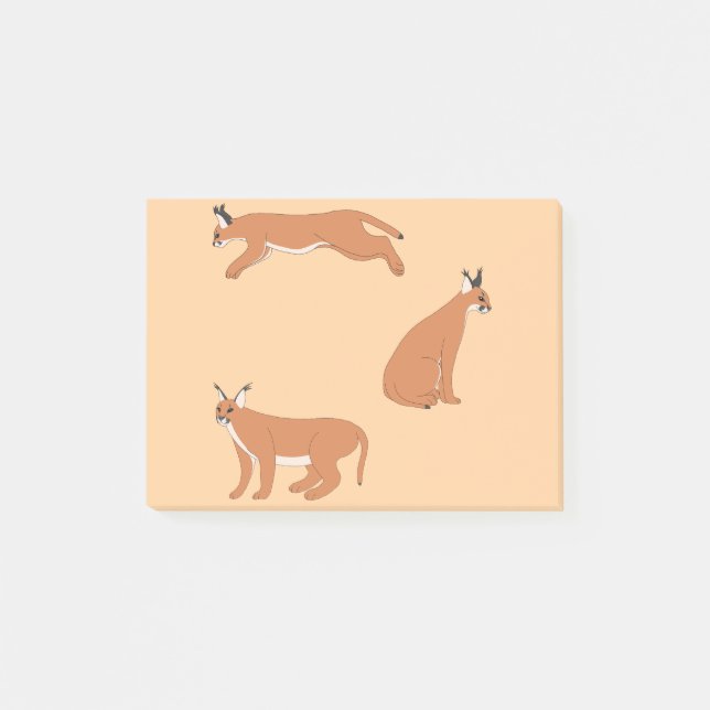 Post-it® Caracals  (Devant)
