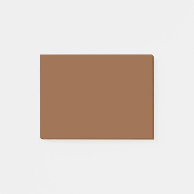 Post-it® Caramel Cafe couleur solide (Devant)