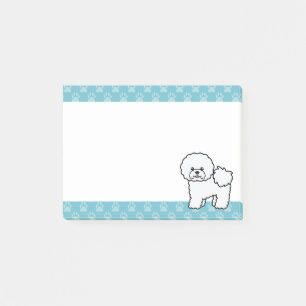 Post-it® Caricature mignon Bichon Frise Chien