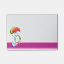 Caricature mignon licorne