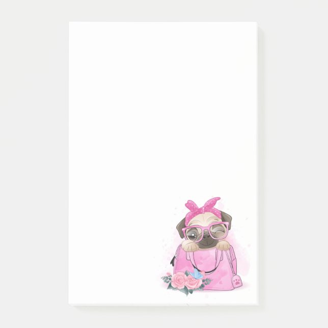 Post-it® Carlin mignon (Devant)