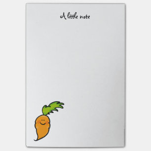 Post-it® carotte végétarienne mignonne