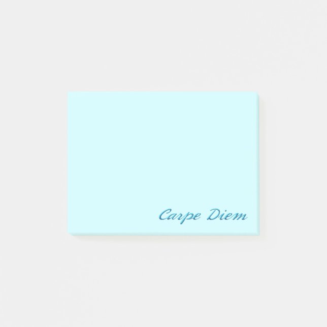 Post-it® carpe diem - saisir la journée (Devant)