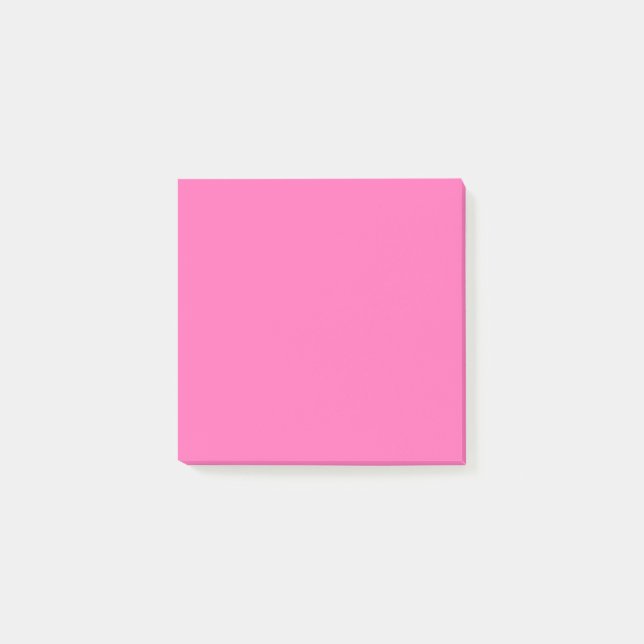 Post-it® Carré rose chaud (Devant)