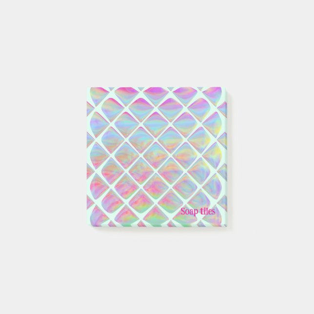Post-it® carreaux de savon (Devant)