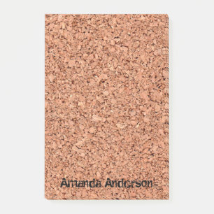 Post-it® Carte à liège avec texte personnalisé
