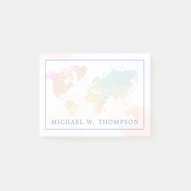 Post-it® Carte aquarelle (Devant)