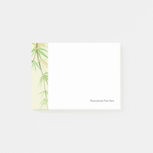 Post-it® Carte d'aquarelle peinte avec style sauvage (Devant)