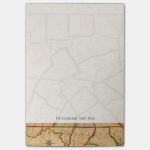 Post-it® Carte De L'État De Pennsylvanie