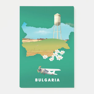 Post-it® Carte de voyage Bulgarie