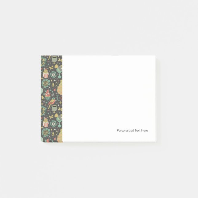 Post-it® Carte lumineuse savoureuse de thé (Devant)