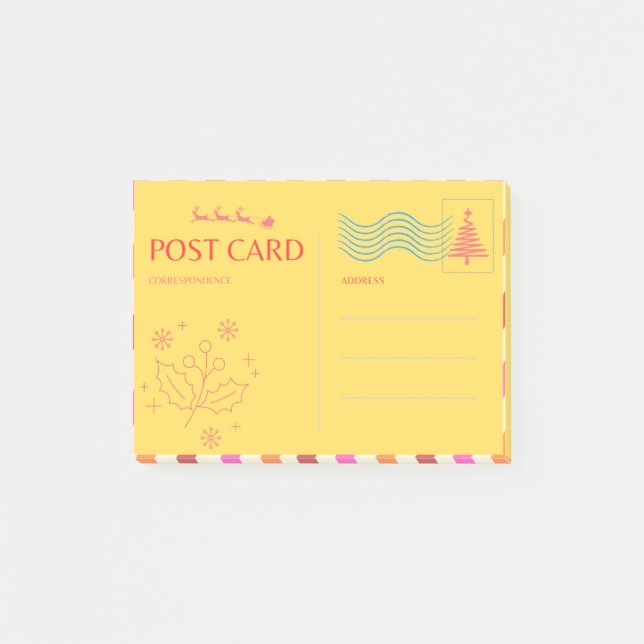 Post-it® Carte postale (Devant)