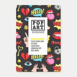 Post-it® Cartes dans le style comique