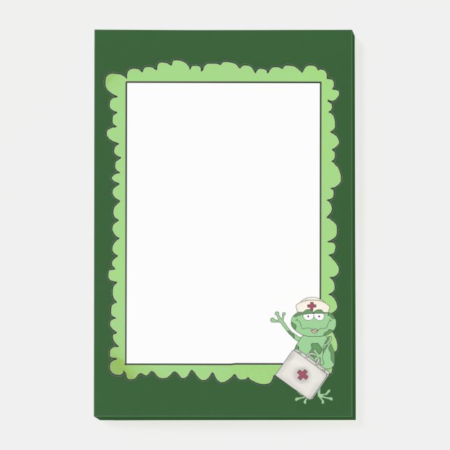 Post-it® Cartoon Nurse Postit note (Devant)