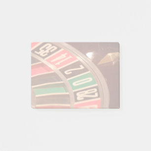 Post-it® Casino Roulette Roulette Roue Vintage Retro Styl