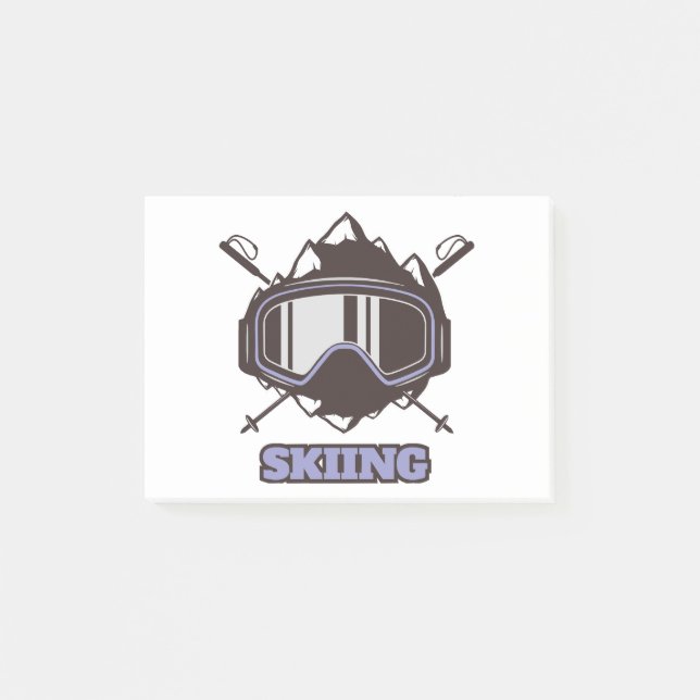 Post-it® Casque de ski cool  (Devant)
