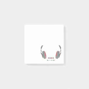 Post-it® Casques avec boutons de contrôle du volume des méd