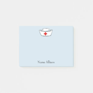Post-it® Casquette de l'infirmière Ajouter le nom 4x3