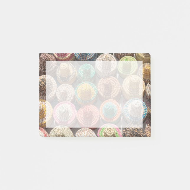 Post-it® Casquettes tissés colorés (Devant)