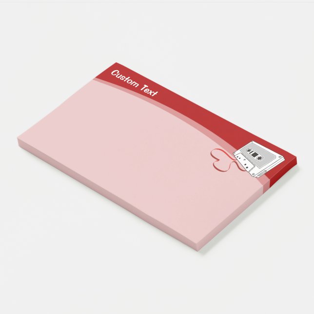 Post-it® Cassette audio (Incliné)