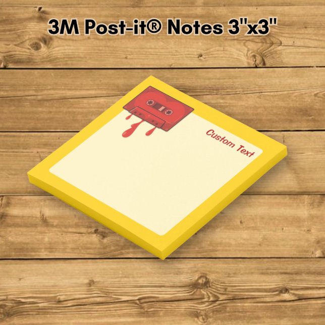 Post-it® Cassette Cœur Rouge (Créateur téléchargé)