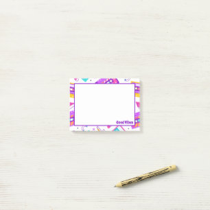 Post-it® Cassettes Retro Vintage Good Vibes