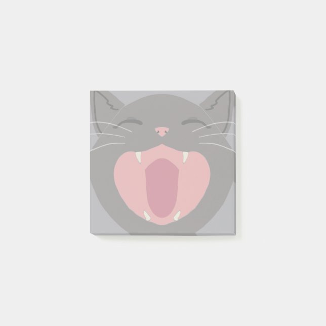 Post-it® Cat Nom Grey (Devant)