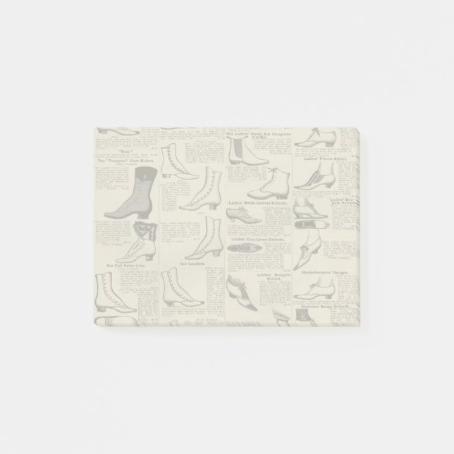 Post-it® Catalogue de chaussures pour dames vintage - 1900s (Devant)