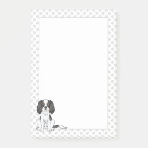 Post-it® Cavalier King Charles Spaniel tricolore Chien & Pa
