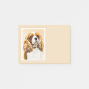 Post-it® Cavalier Le Roi Charles Spaniel Peinture originale