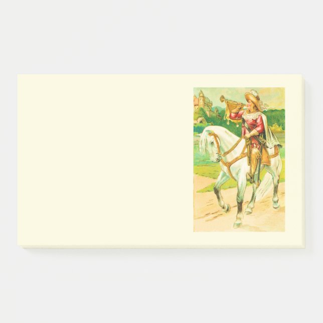 Post-it® cavalier vintage (Devant)