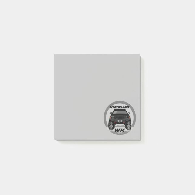 POST-IT® CE WK NOIR (Devant)