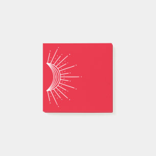 Post-it® Céleste, Astronomique. Rayon solaire Crescent