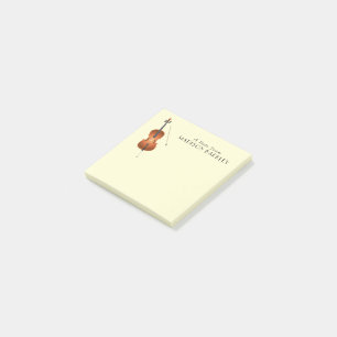 Post-it® Cello Musicien Musique Enseignant Chaîne Orchestr