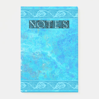 Post-it® Celtic Knotwork Fish in Blue