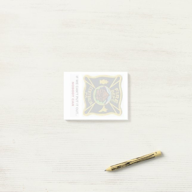 Post-it® Centralia PA, FD  (Sur un bureau)