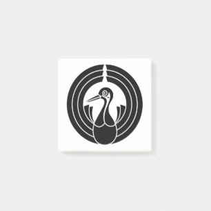 Post-it® Cercle noshi en forme de grue