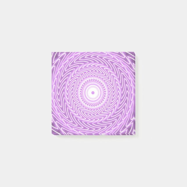 Post-it® Cercles Lilac motif (Devant)